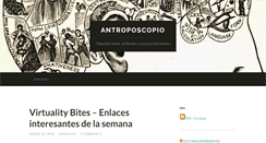 Desktop Screenshot of antroposcopio.com