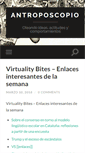 Mobile Screenshot of antroposcopio.com